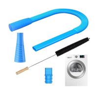Kit Pulizia Sfiato Asciugatrice - Attacco Tubo Aspirapolvere Universale E Spazzola Per Pelucchi | Include Par Tubi Per Pulizia Profonda E Sicurezza Domestica