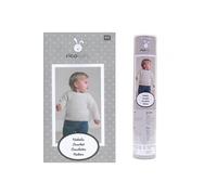 Kit Pull pour enfant à réaliser au crochet - Rico Design Ecru - Ecru Ecru