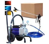 Kit pulvérisateur de peinture électrique airless pour peinture murale intérieure et extérieure efficace