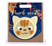 Graine Créative Coffret Punch Needle - Chat Ø 15 cm