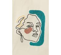 Kit Punch Needle Tote Bag Portrait Line Art Gift Of Stitch