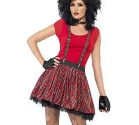 KIT PUNK TARTAN FEMME