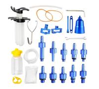 Kit Purge Frein VTT | Set Compact Purgeur Aluminium Sans Fuite | Compatible Vélo Montagne Et Piste | Entretien Performant Frein À Jante Hydraulique | Disque Hydraulique Universel, Seringue A Huile