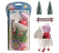 kit pvc pour gâteau peppa pig - générique 302029 Rose G