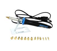 Kit pyrograveur sur cuir 15 pièces