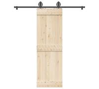 Kit quincaillerie porte coulissante 183 cm acier noir avec rails galets guide ressort montage rénovation intérieur sécurité fixation