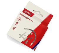 Kit raccord/embouts Zefal Inflator Kit+ Blanc
