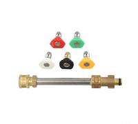 Kit Raccord Laiton 1/4" 5 Embouts Rapides