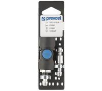 KIT raccord pour flexibles + embout + colliers à oreilles - 8