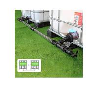 Kit Raccordement 2 Cuves eau 1000 L - S100X8 / S100X8 - Doublez votre capacité de rétention d'eau de pluie