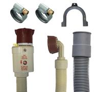 Kit Raccordement Lave-Linge 2,5m Aquastop et Tuyau Vidange