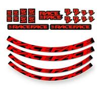 Kit Race Face stickers Rouge