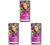 Kit Racines - Schwarzkopf - Coloration Racines Cheveux Permanente - Enrichie d’une huile nourrissante - Couverture Cheveux Blancs - Retouche entre 2 Colorations - Blond BR1 (Lot de 3)