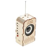 Kit Radio À Monter | Kit de Projet Électronique en Bois,Jeux Éducatifs Scientifiques pour Anniversaires Pâques Noël Adolescents