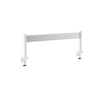 Kit rail de fixation Slatwall, 120cm + 2 pieds de table