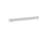Kit rail de fixation Slatwall, 120cm + 2 supports muraux