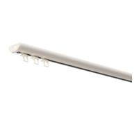 Kit Rail DS Aluminium laqué blanc pour Rideaux - 2,50m
