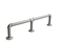 Kit Rampe Repose-pied Multi-couleurs, Repose-pied En Fer Enduit De Poudre | Avec Tout Le Matériel, Repose-pieds Assembler Soi-même Pour Bar Domicile, Comptoir Pub Et Restaurant(Gray,9.7FT)