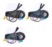 Kit Raquettes Badminton de Différentes Couleurs pour Adulte et Enfant-Bleu