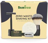 Kit Rasage Homme ¿ Rasoir De Sureté Homme Avec Support, 15 Lames De Rasoir, Blaireau Rasage Homme Et Sà Barbe Sans Parfum, Coffret Cadeau Homme