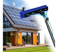 Kit Raydyn de nettoyage pour panneaux solaires et fenêtres, brosse télescopique 12 mètres régulable