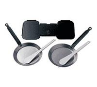 Louis Tellier – Kit Reblochonnade pour appareil Alpage REB01 – 2 poêlons, 2 spatules, plateau inox