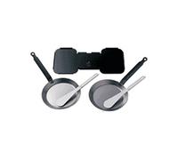 Louis Tellier – Kit Reblochonnade pour appareil Alpage REB01 – 2 poêlons, 2 spatules, plateau inox