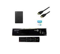 Kit Récepteur Satellite HD4K ORS 9948 Fransat + Carte Fransat 4 ans + Disque Dur 2To + HDMI