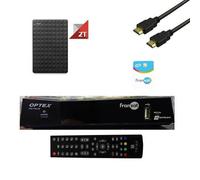 Kit Récepteur Satellite HD4K ORS 9948 Fransat + Carte Fransat 4 ans + Disque Dur 2To + HDMI