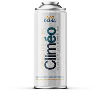 Kit Recharge Climatisation Voiture R134a/R12 - CLIMEO 2in1 - 235g - Gaz Réfrigérant - Bombe Recharge Clim Auto