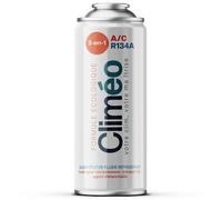 Kit Recharge Climatisation Voiture R134a/R12 - CLIMEO 3in1 - 235g - Gaz Réfrigérant - Bombe Recharge Clim Auto