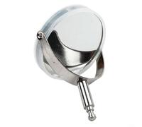 Kit réflecteur de microscope avec miroir d'éclairage, lentille concave et condensateur pour un meilleur contrôle de la lumière et des observations de laboratoire claires (support métallique)