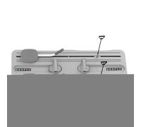 Kit Reformer Pilates,Exercices de Planche pour Reformer Pilates et Entraîneur du Core et des Abdos | Équipement Fitness Pliable pour Renforcement Musculaire du Centre