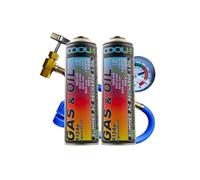 Kit réfrigérant pour A/C 2x 2 en 1 + ligne A/C Cool5 remplacement R134a