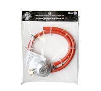 Kit régulateur de Propane Pit Boss 37 mbar pour barbecues à gaz - Tuyau de gaz Propane de 100 cm avec détendeur et kit de raccordement