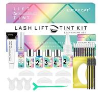 Kit Rehaussement de Cils avec Noir, 2025 Actualisé Rehaussement Cils Noir, Semi-Permanent de Cils, Professionnel Lash Lift Kit, Durée de Vie de 6 à 8 Semaines, Idéal pour les Salons et à La Maison