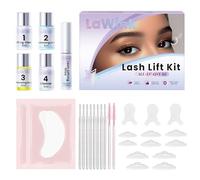 Kit Rehaussement de Cils, Lash Lift Sets, 2 in 1 Eyelash Lift et Brow Lift Kit Rehaussement Cils Professionnel, Lash Perming Adapté Pour un Usage en Salon et à La Maison