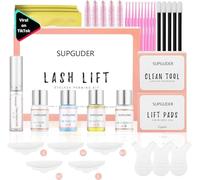 Kit Rehaussement de Cils Professionnel, Actualisé Rehaussement Cils | Lifting de Cils Semi-Permanent, 4-6 Semaines d'Effet, Idéal pour Extension et Soin des Cils à Domicile ou en Salon