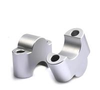 Kit Rehaussement Rehausseur De Guidon pour Moto pour Benelli TRK 702X, Kit De Réglage De Déport Et D'extension, Adaptateur De Support De Rehaussement. D'adaptateur Guidon(Argent1)