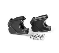 Kit Rehaussement Support De Guidon De Moto pour BMW R1200GS 2004-2007 R1200 GS Adventure 2005-2007, Support De Réglage De La Hauteur D'adaptateur Guidon(Noir 1)