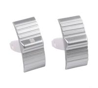Kit Remplacement Boutons AC pour porsche pour 911 2005-2008 Pré-Facelift | Ajustement pour précis température, compatible pour 911 997, design élégant tableau pour bord, plastique résistant (Silver)