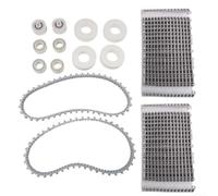 Kit Remplacement Chenilles pour dolphin pour robuste Longue Durée | Compatible DX/CC Plus, 14 incluses, installation rapide, améliore l'adhérence, matériau résistant