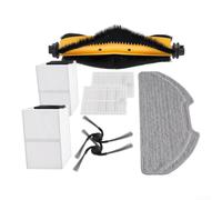 Kit Remplacement pour dreame D20 Air: 2 Brosses Latérales Kit | 2 brosses latérales en silicone, protection des sols, nettoyage des coins, pour facile à installer