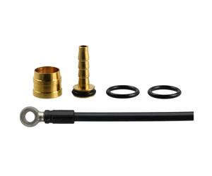 Kit remplacemnt durite + banjo & parts Elvedes Tektro 5.5 Noir