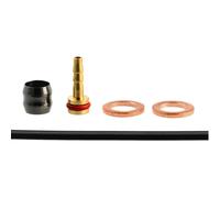 Kit remplacemnt durite + insert + olive Elvedes Tektro 5.1 Noir