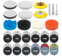 Kit Rénovation Phare Voiture - TWINBIRD - Disques Abrasifs - Polissage - Haute Résistance