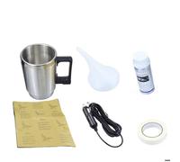 Kit Rénovation Phares Voiture 100ML - Réparation Rayures, Liquide Polymère avec Ponceuse & Gobelet Chauffant, Outil Auto Complet