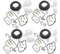 Kit Réparation Carburateur 4 Membranes Flotteurs pour CBR600F4 1999-2000 Kit de Reconstruction