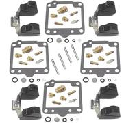 Kit Réparation Carburateur 4 Pièces pour Kawasaki pour KZ1100A 1981-1983 Comprenant Flotteur Vis Richesse Kits de réparation