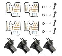 Kit Réparation Carburateur Compatible avec CB400SF NC31 pour CB400 pour Super Four VTEC Reconstruire Les Pièces Carburateur De Moto Kit de révision carburateur(Type 2)